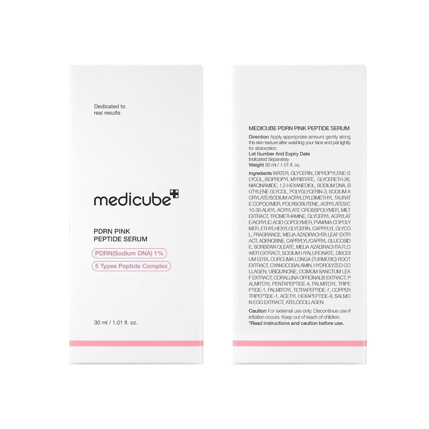 Medicube PDRN Pink Peptide Serum | Glow Firming Korean Serum