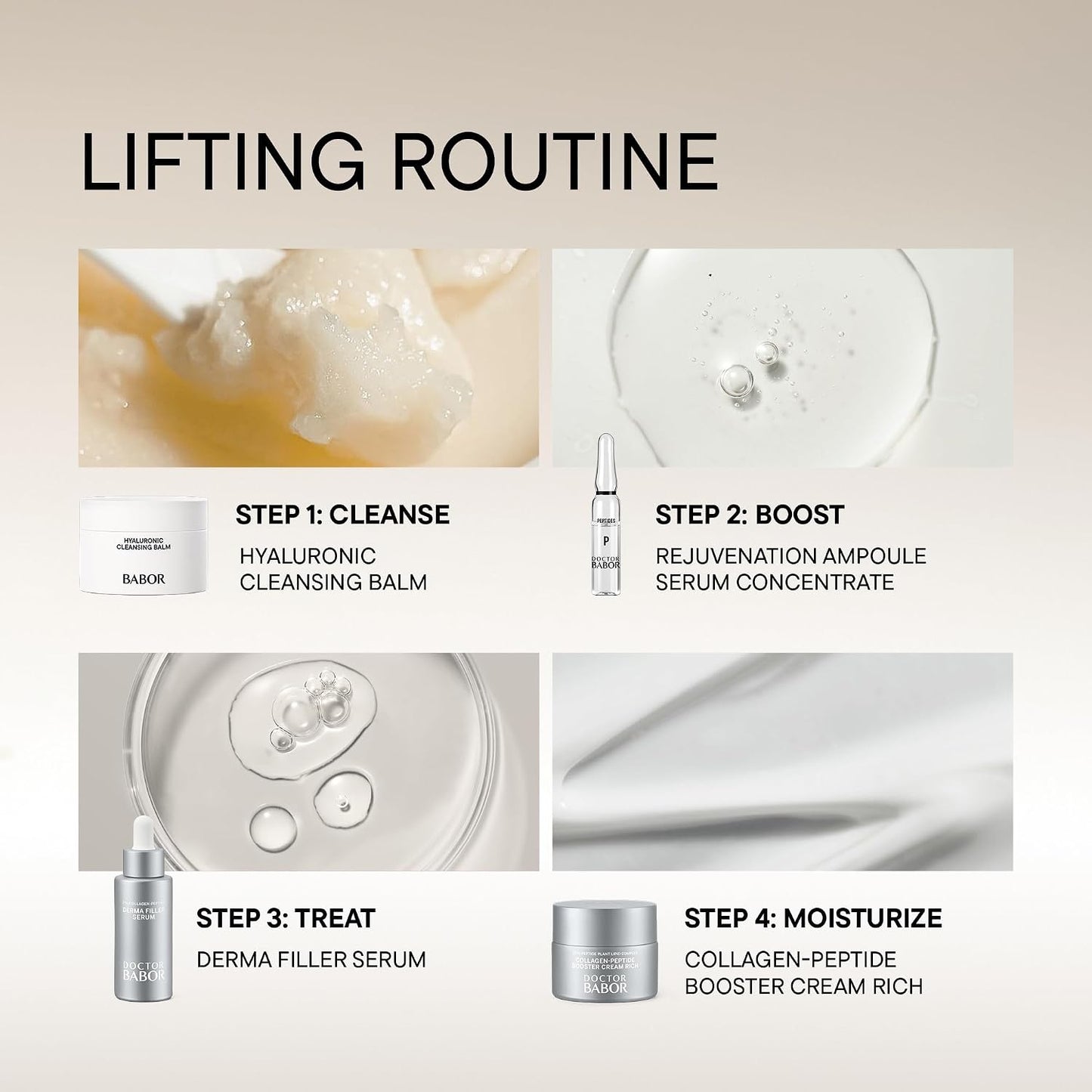 DOCTOR BABOR Collagen-Peptide Booster Cream Rich