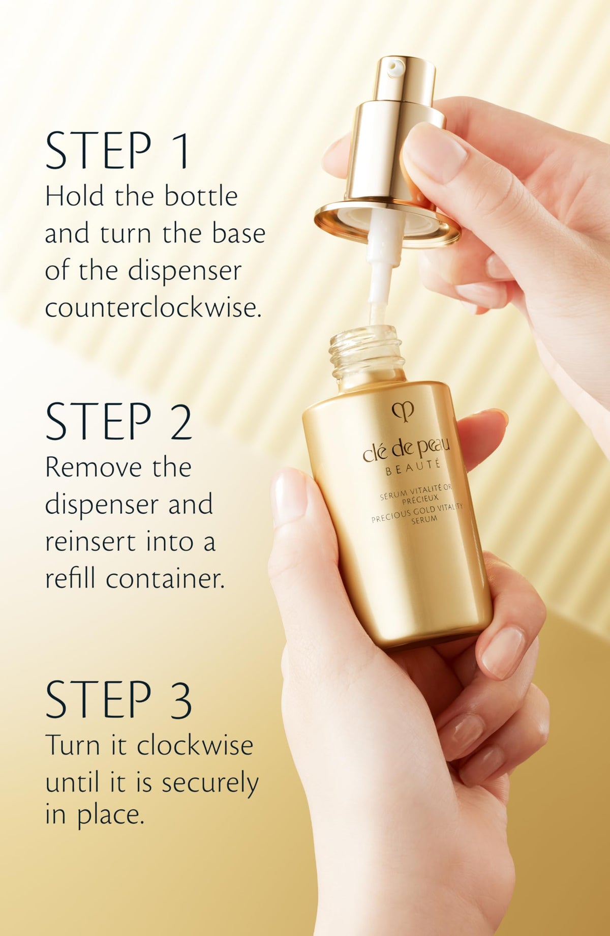 Clé de Peau Beauté Precious Gold Vitality Serum | 24K Gold