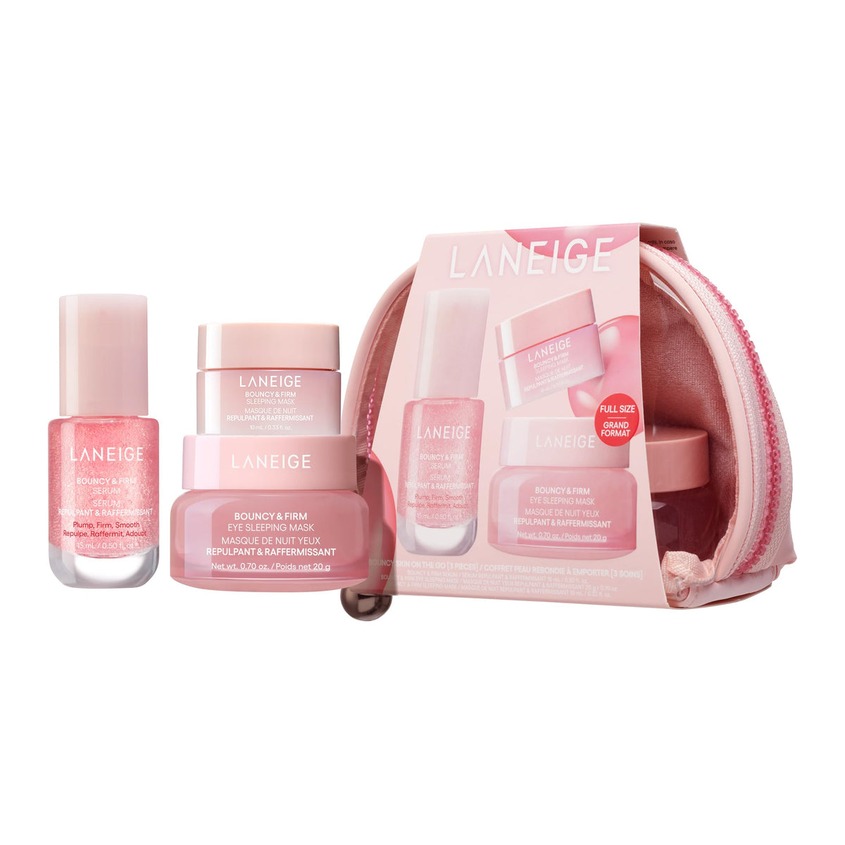 Laneige Bouncy & Firm Sleeping Mask | Overnight Plumping & Firming Mask with Peony & Collagen