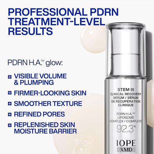IOPE XMD STEM III Clinical Recovery Serum | PDRN Plumping