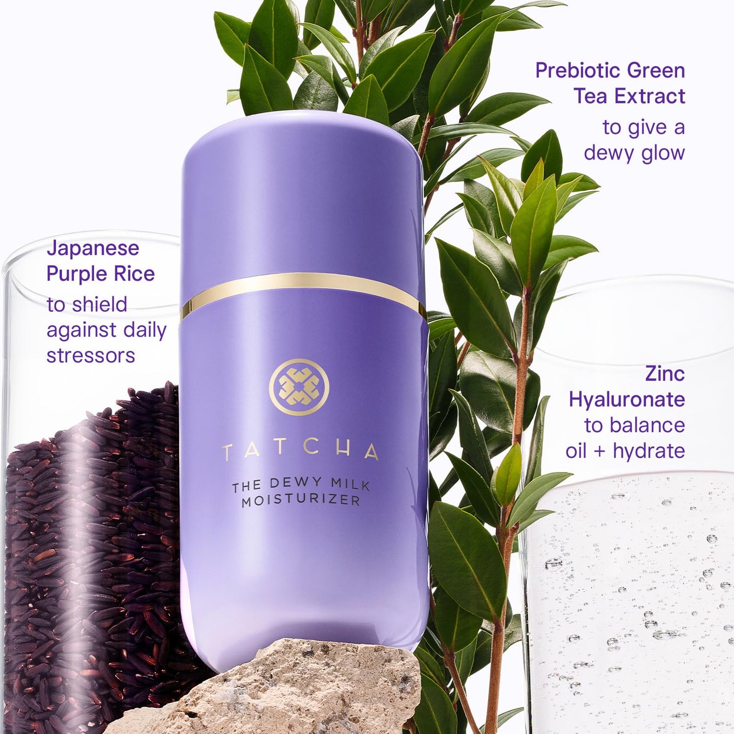 Tatcha The Dewy Milk Moisturizer | Lightweight Milky Moisturizer for Dewy Skin