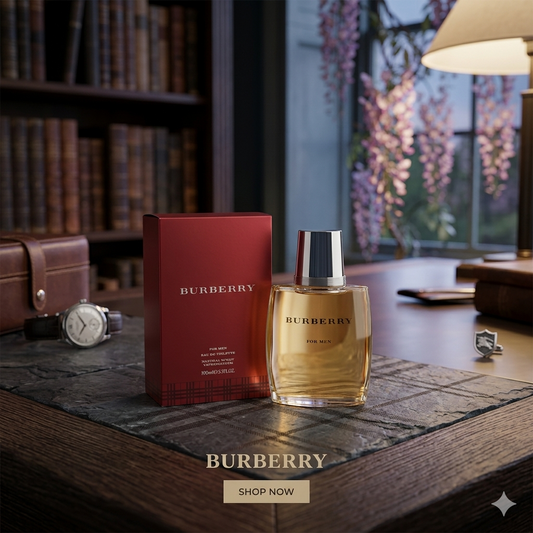Burberry Classic for Men Eau de Toilette | Fresh Woody Men's Fragrance