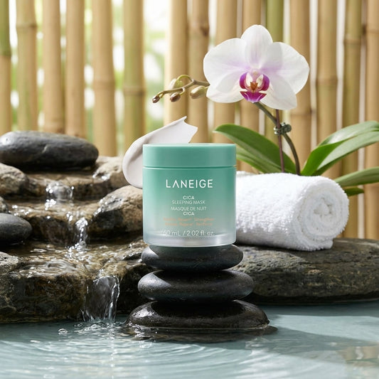 Laneige Cica Sleeping Mask | Overnight Soothing & Barrier Repair Mask with Centella