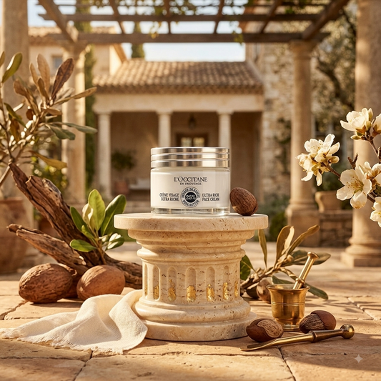 L'Occitane Shea Ultra Rich Face Cream | 25% Shea Butter Moisturizer for Dry & Sensitive Skin