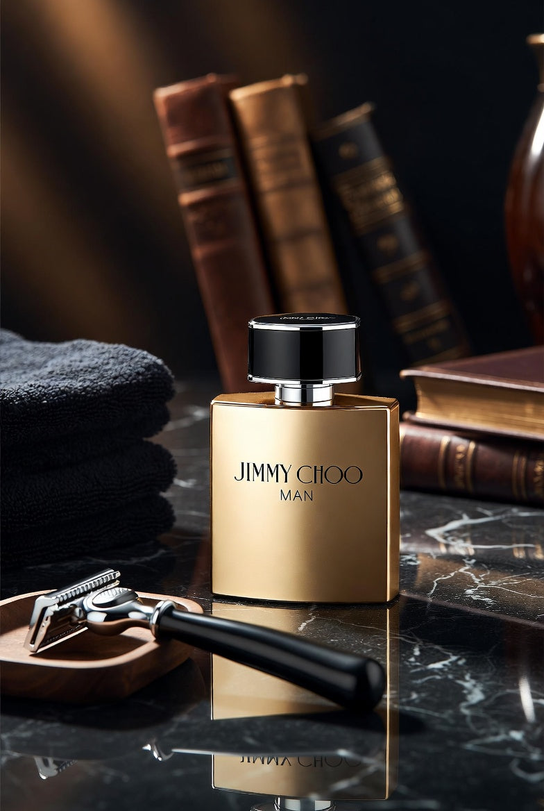 Jimmy Choo Man Parfum | Charismatic Woody Amber Cologne for Men