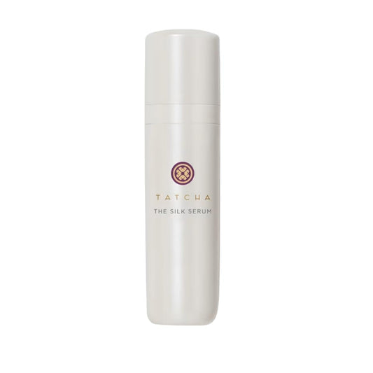 Tatcha The Silk Serum bottle on a white background