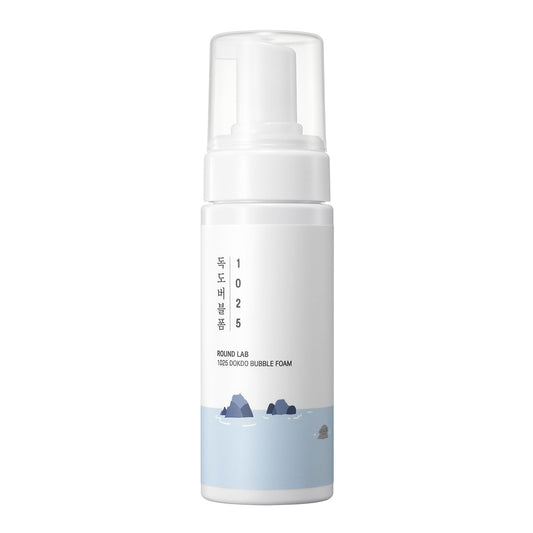 ROUND LAB 1025 Dokdo Bubble Foam | Gentle Hydrating Foaming Cleanser
