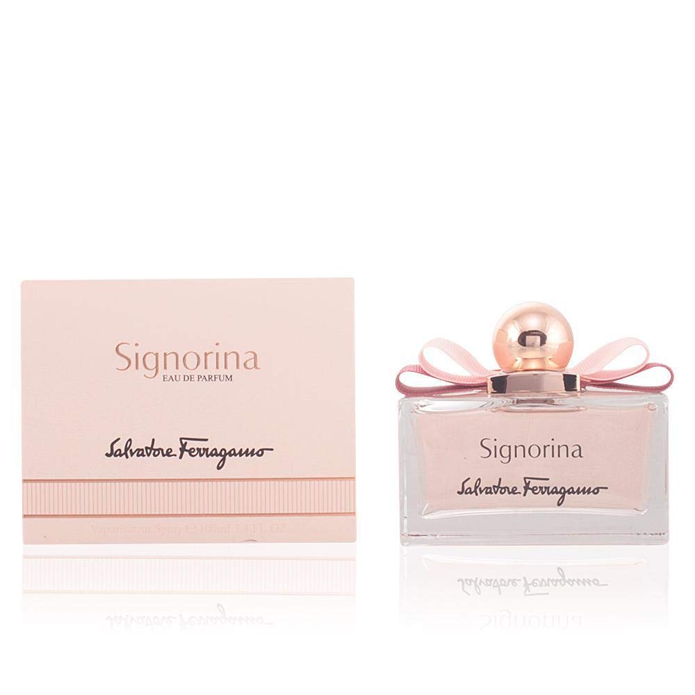Salvatore Ferragamo Signorina EDP | Fruity Floral Women’s Perfume – Jasmine, Rose & Pannacotta