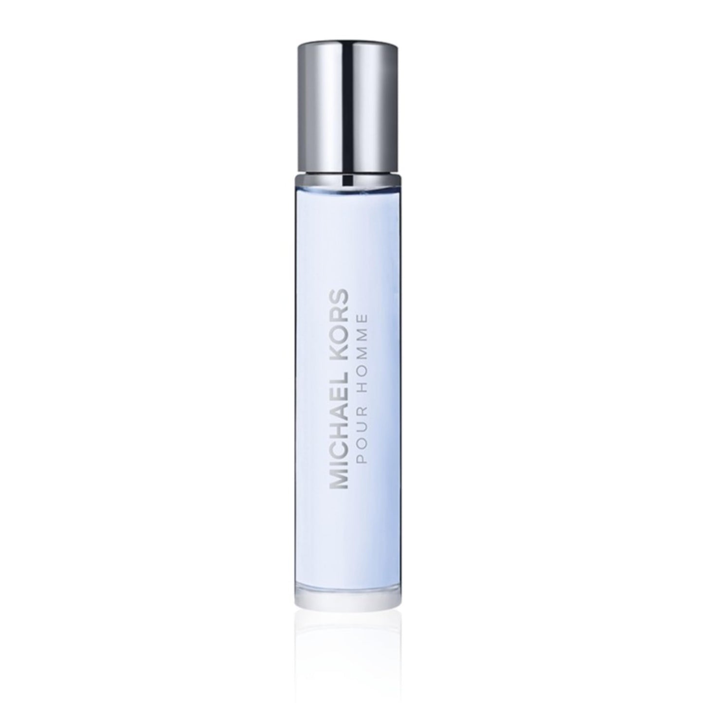 Michael Kors Pour Homme perfume bottle on a white background