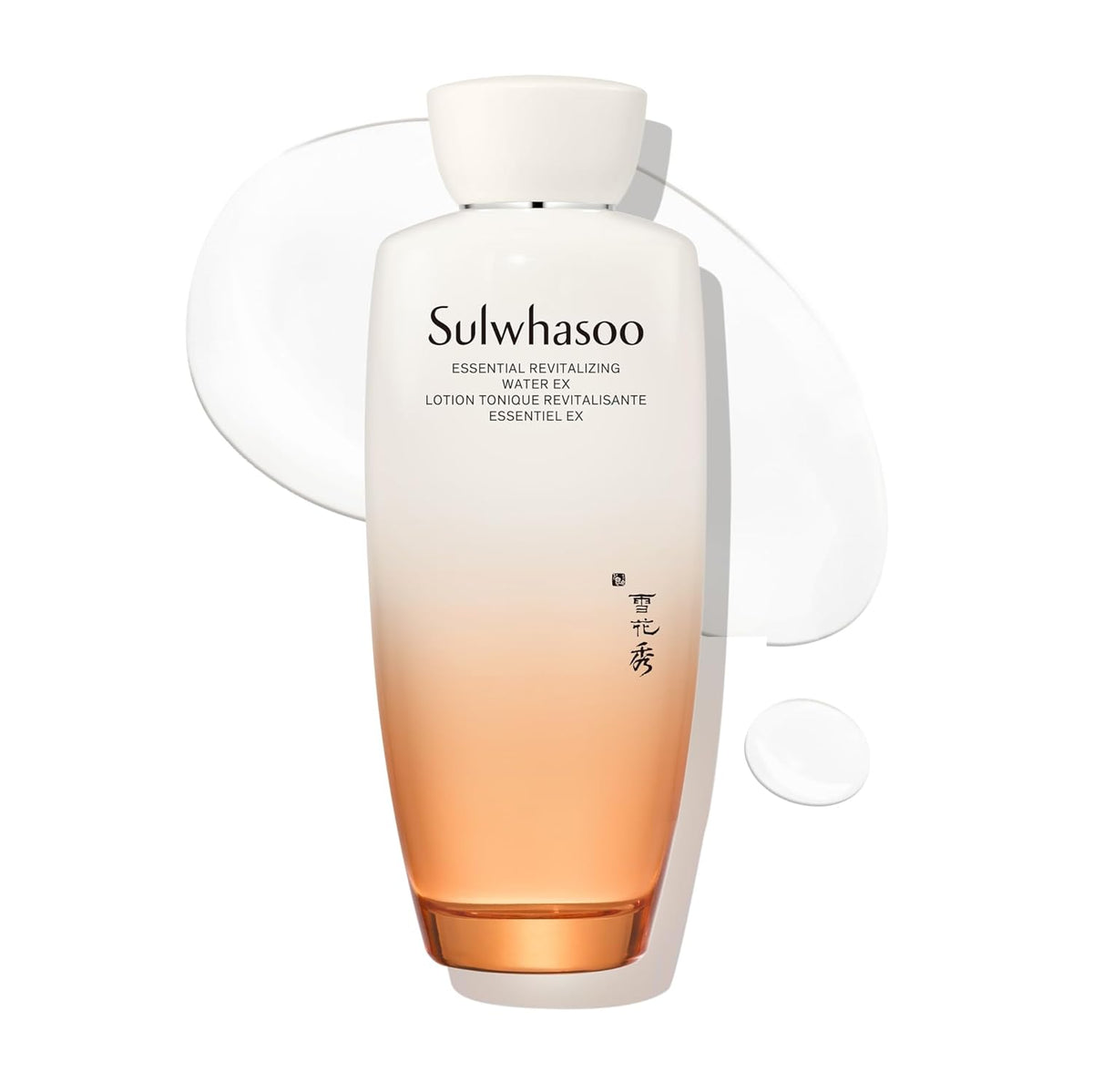 Sulwhasoo skincare product with gradient design on a white background