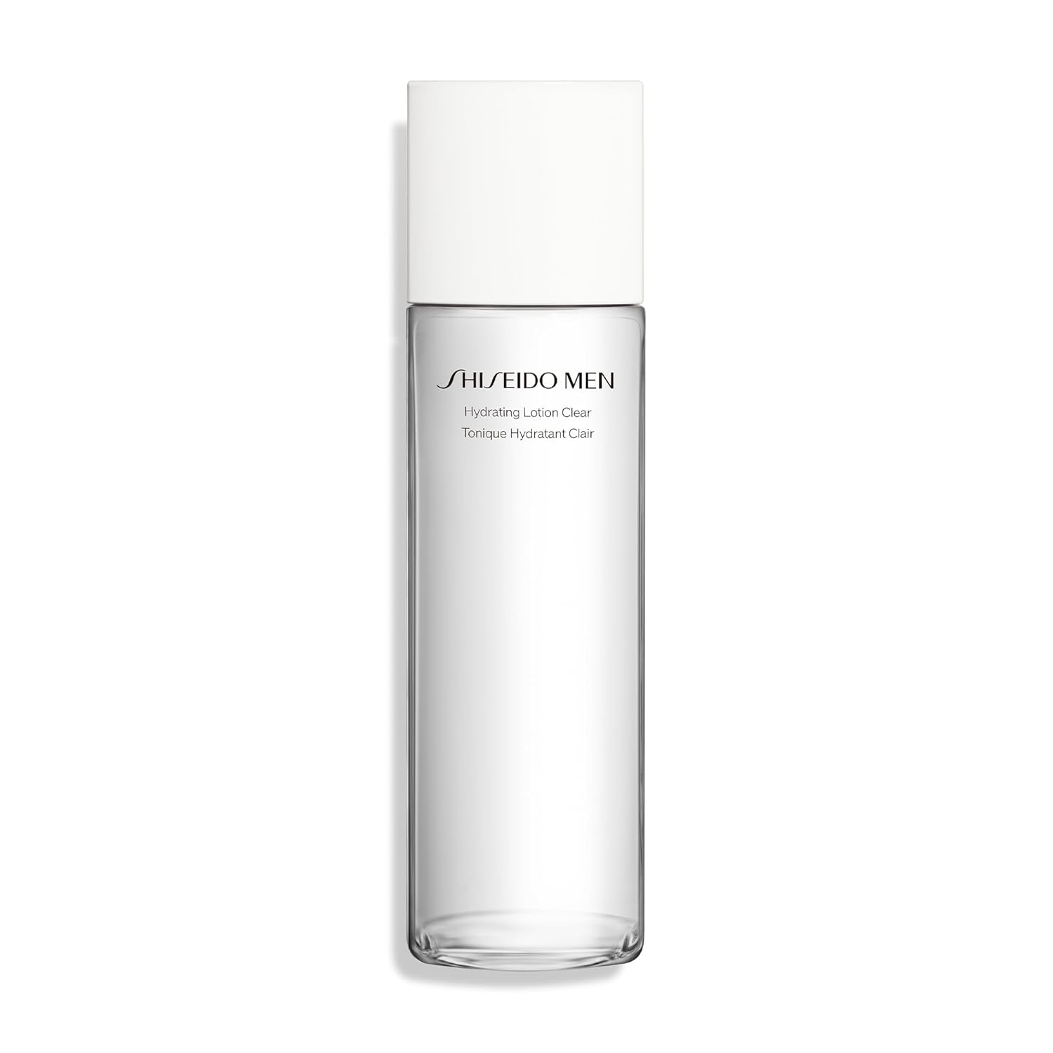 Shiseido Men's skincare bottle on a white background