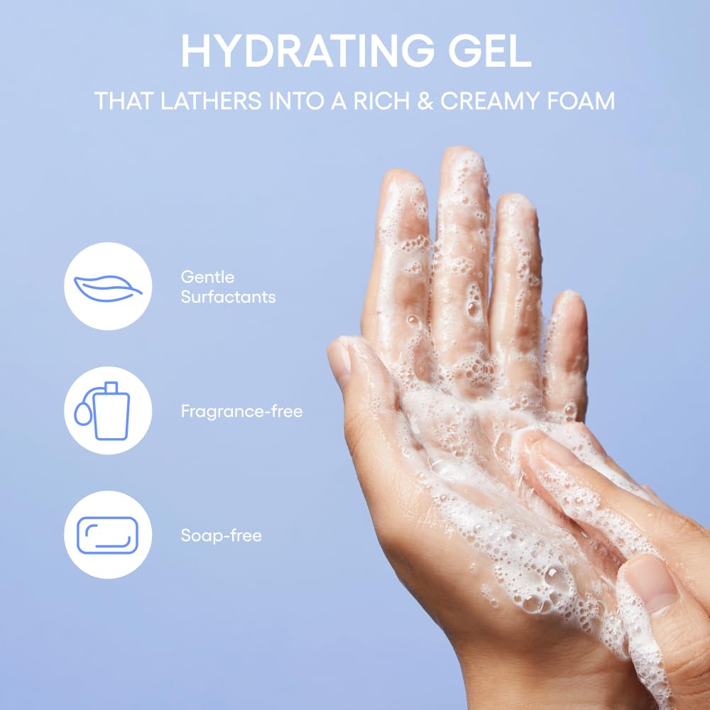 Laneige Water Bank Gentle Gel Cleanser | pH 5.0 Barrier-Protecting Makeup Remover