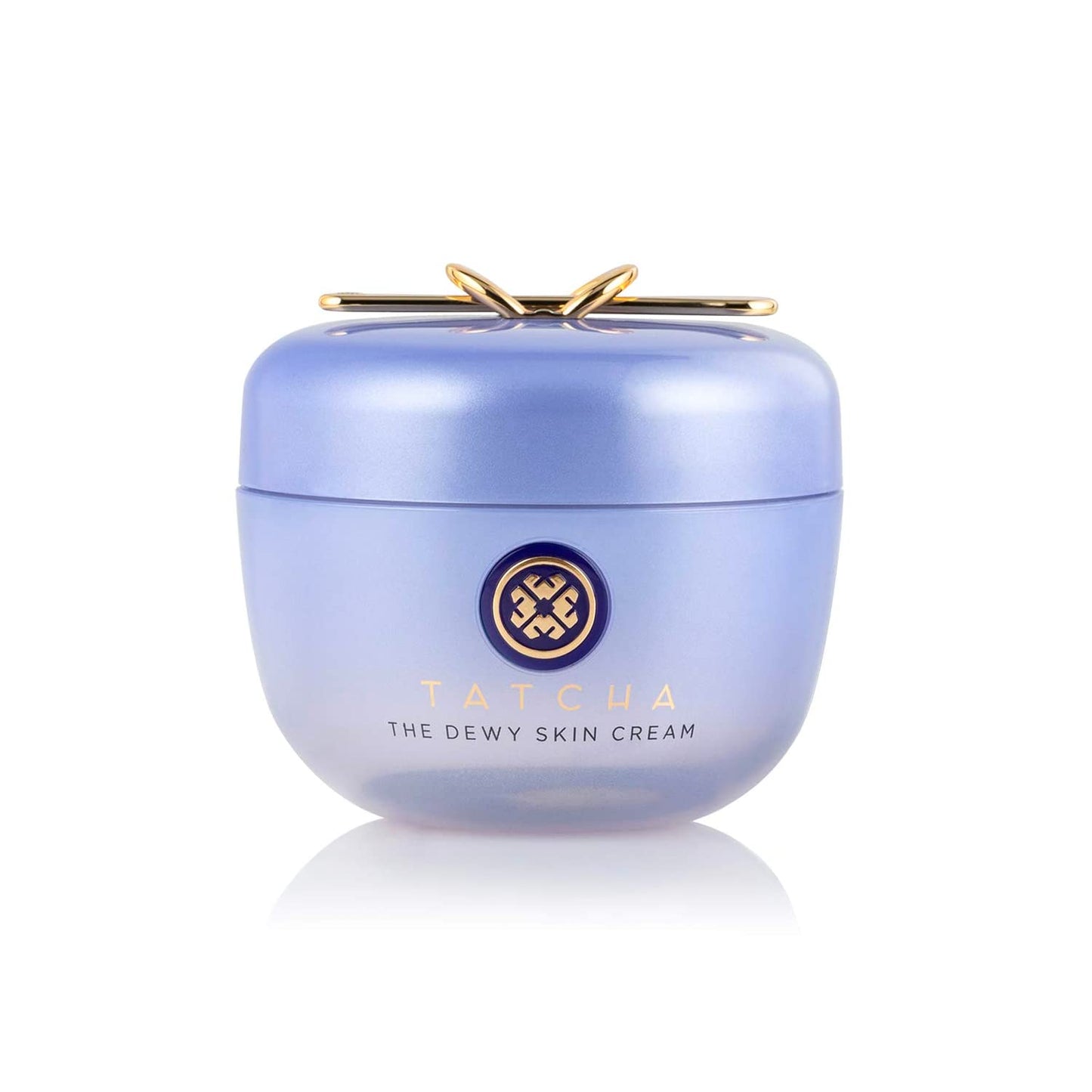 Tatcha's The Dewy Skin Cream jar on a white background