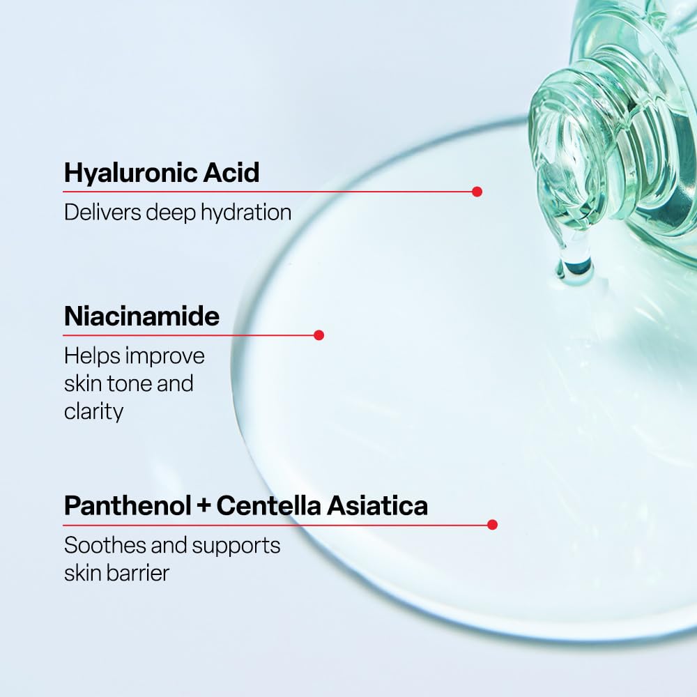 Dr. G R.E.D Blemish Clear Hyal-Cica Soothing Serum 50ml – Calming Hydrating Serum for Sensitive & Blemish-Prone Skin