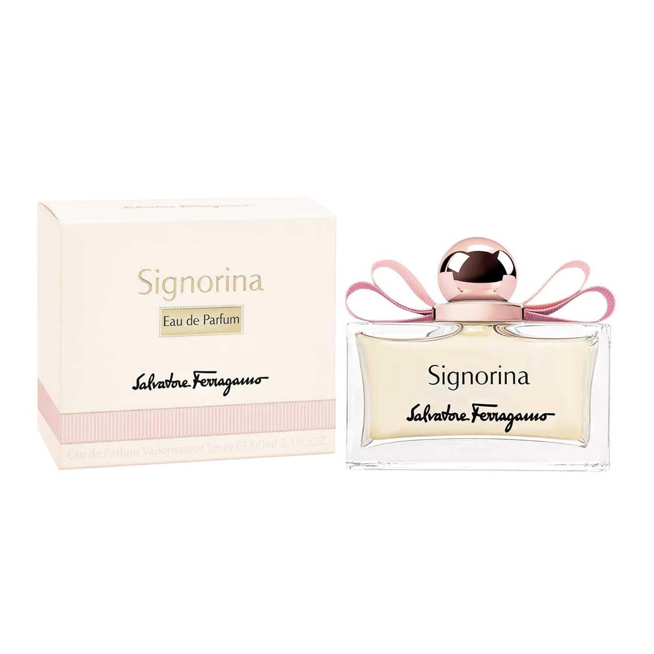 Salvatore Ferragamo Signorina EDP | Fruity Floral Women’s Perfume – Jasmine, Rose & Pannacotta