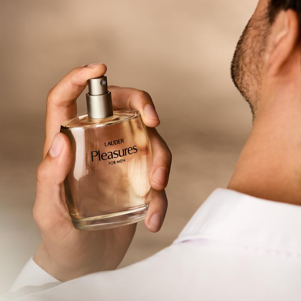 Estée Lauder Pleasures for Men Cologne | Fresh Citrus Woody Men's Fragrance