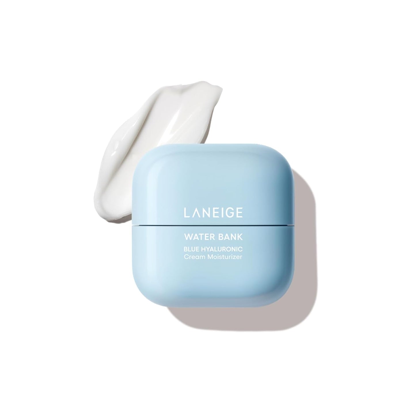 LANEIGE Water Bank Blue Hyaluronic Cream Moisturizer | Deep Moisture Barrier Repair — Long-Lasting Hydration for Radiant, Plump Skin