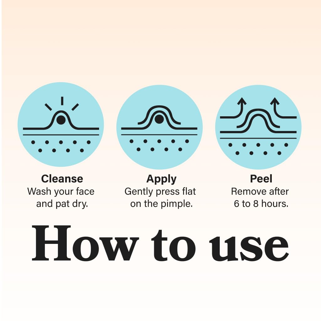 LE GUSHE Hydrocolloid Acne Patches Tea Tree + CICA | Ultra Invisible Spot Patches