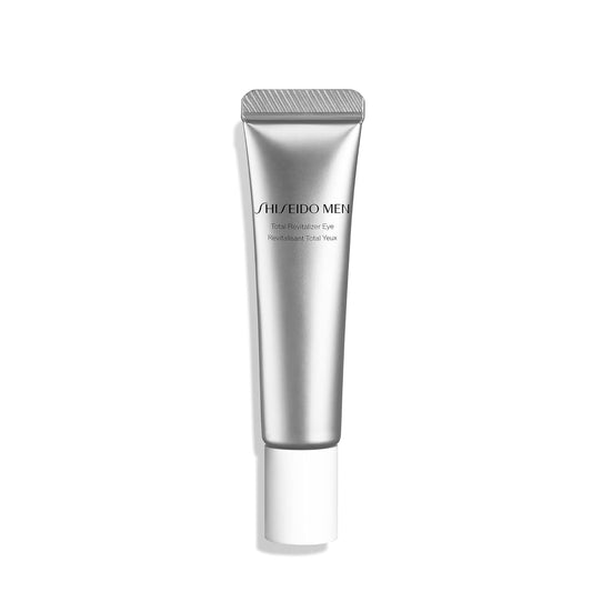 Shiseido Men Total Revitalizer Eye cream on a white background
