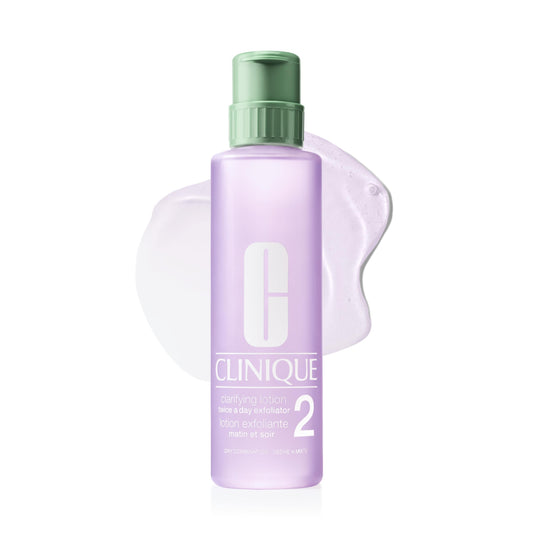 Clinique Clarifying Lotion – Gentle Daily Liquid Face Exfoliator & Skin Refiner