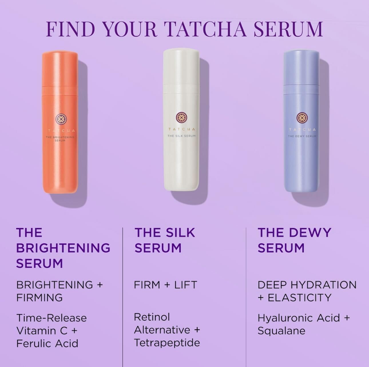 Tatcha The Silk Serum – Retinol-Alternative Wrinkle Smoothing & Firming Treatment