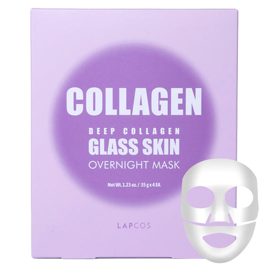 Lapcos K-Beauty Targeted Treatment Sheet Mask Collection – Retinal, Glutathione, Super Collagen & Glass Skin
