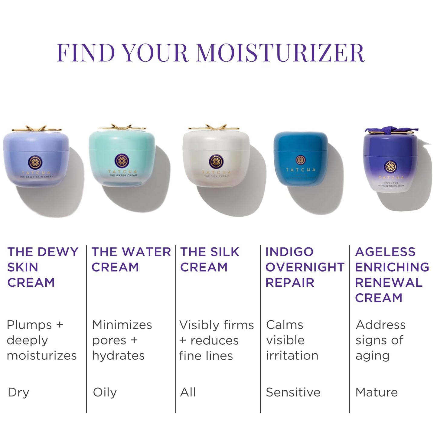 Tatcha The Silk Cream – Rich Weightless Gel-Cream Smoothing Moisturizer