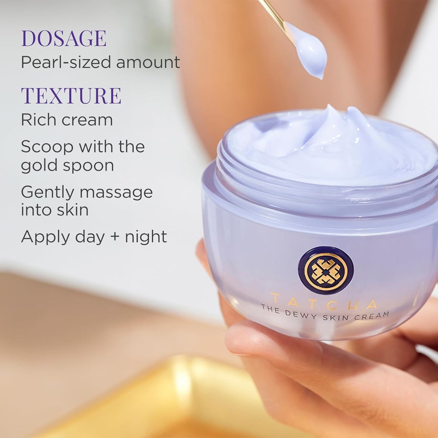 TATCHA The Dewy Skin Cream | Rich Hydrating Moisturizer for Dewy, Plump Skin