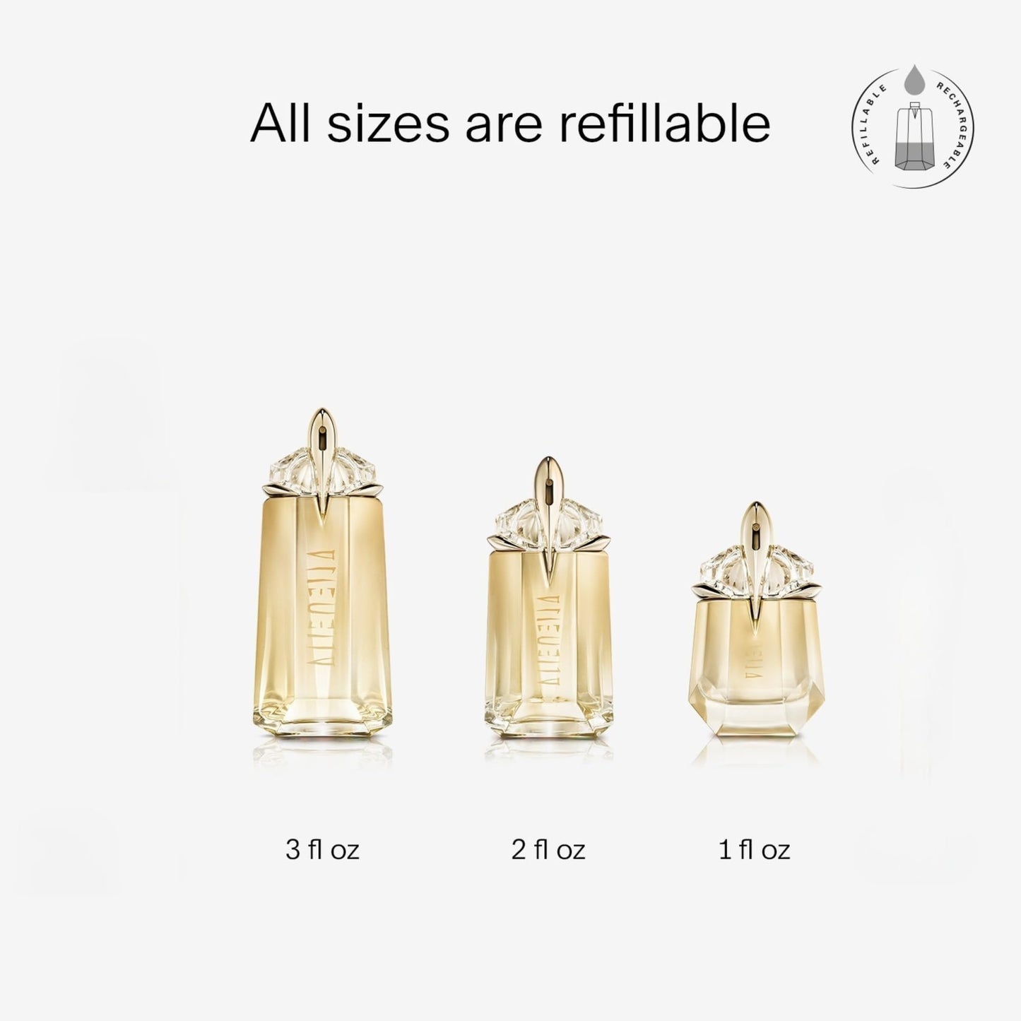 Mugler Alien Goddess Eau de Parfum – Refillable Amber Floral Women's Perfume