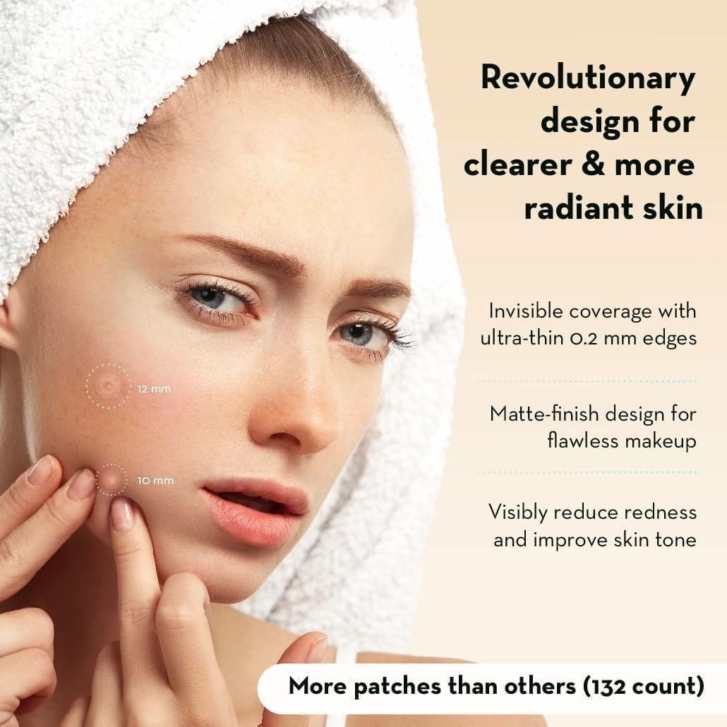 LE GUSHE Hydrocolloid Acne Patches Tea Tree + CICA | Ultra Invisible Spot Patches