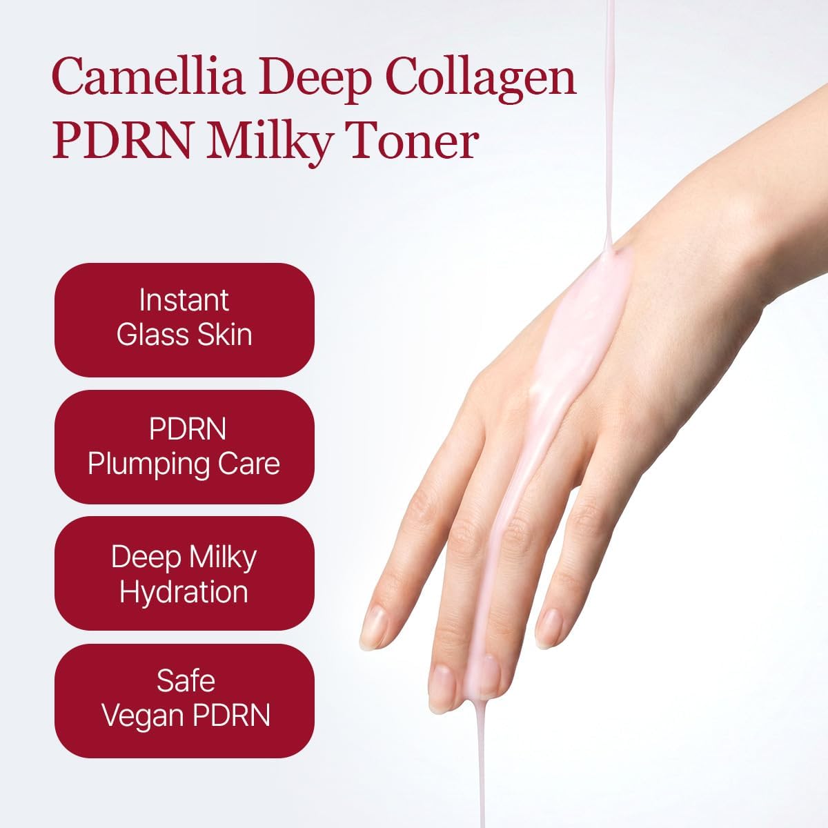 ROUND LAB Camellia PDRN Milky Toner – Glass Skin Hydrator