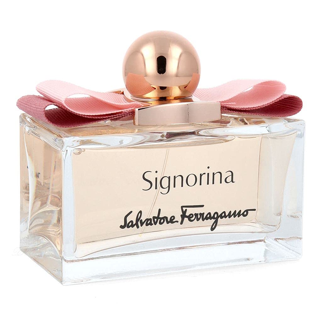 Salvatore Ferragamo Signorina EDP | Fruity Floral Women’s Perfume – Jasmine, Rose & Pannacotta