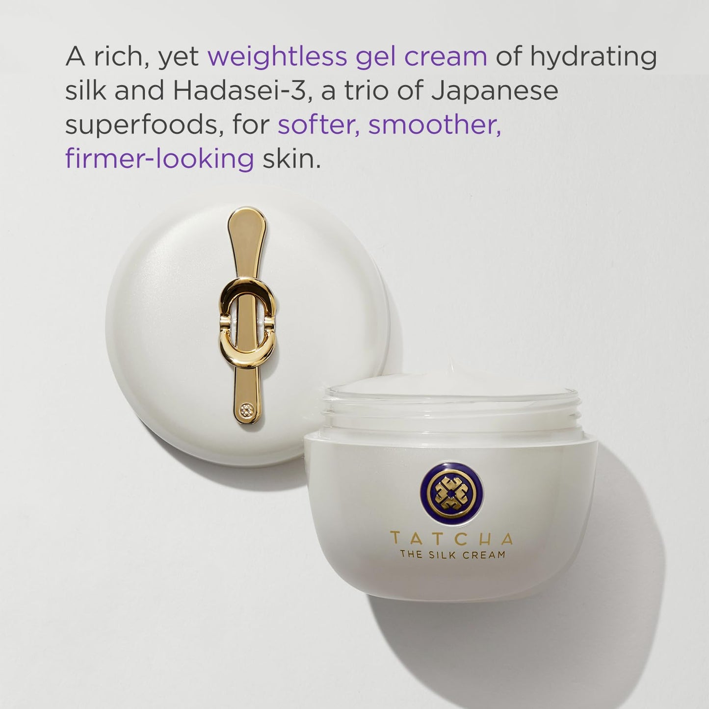 Tatcha The Silk Cream – Rich Weightless Gel-Cream Smoothing Moisturizer
