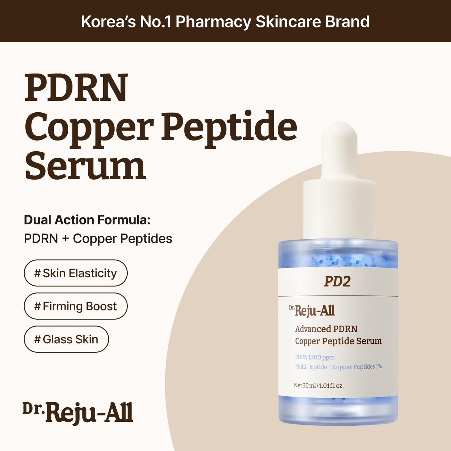 Dr. Reju-All PDRN Copper Peptide Serum | Firming Korean Serum