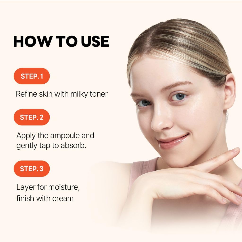 Round Lab Soybean Panthenol Ampoule | Deep Hydrating Barrier Serum with 50,000ppm Panthenol