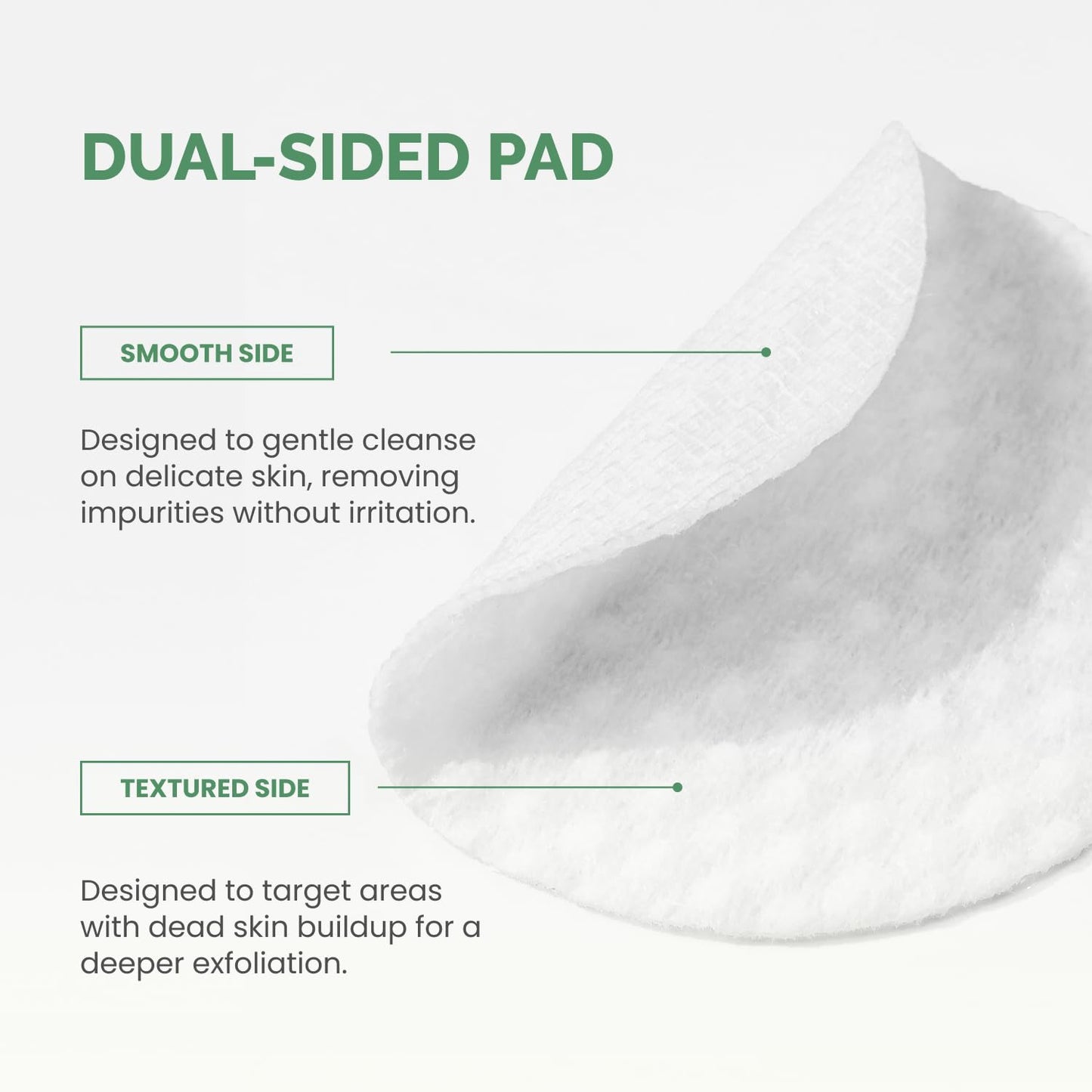 Plantifique Glycolic Acid & Centella Peeling Pads – Korean AHA BHA PHA Exfoliating Toner Pads 60 Sheets