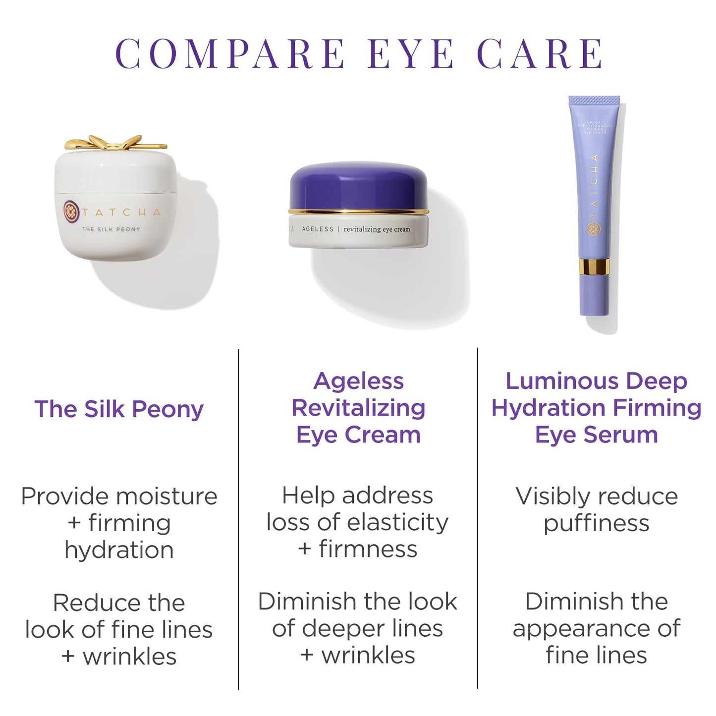 Tatcha The Silk Peony | Nourishing Eye Cream for Smoother, Brighter Eyes