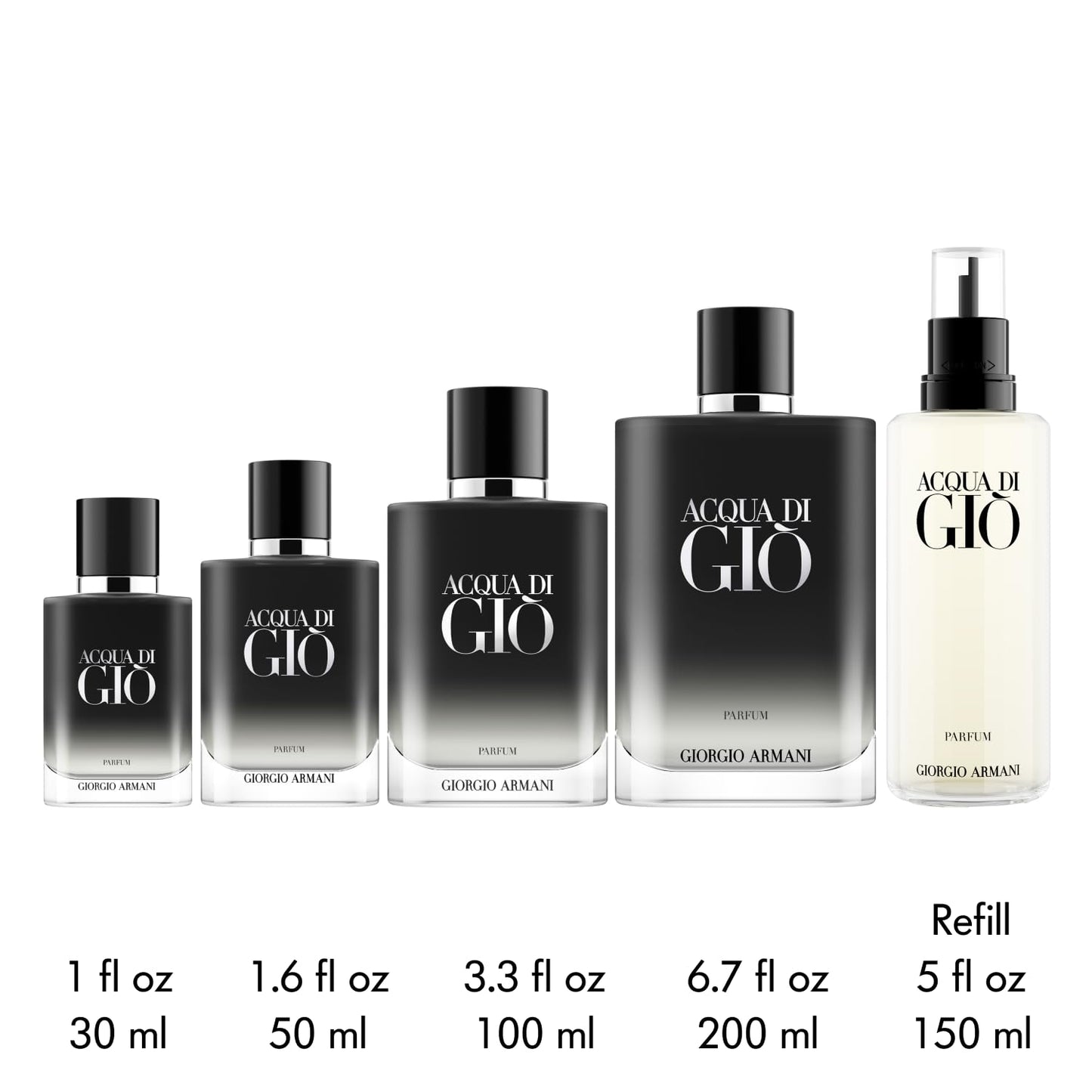 Giorgio Armani Acqua di Giò Parfum | Intense Fresh Woody Men's Fragrance | Long-Lasting