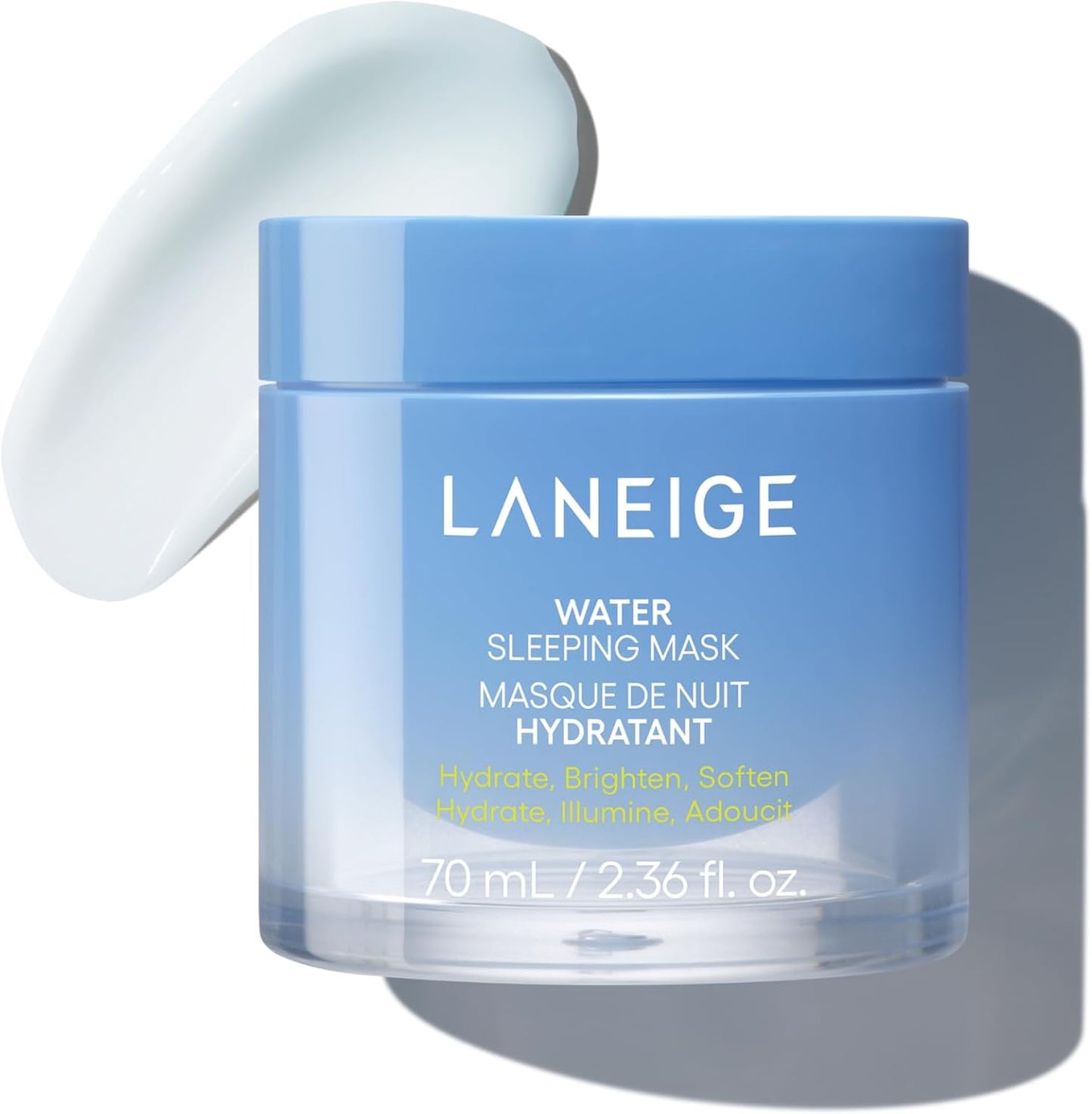 Laneige Water Sleeping Mask | Overnight Hydrating & Brightening Gel Mask with 3x Hyaluronic Acid