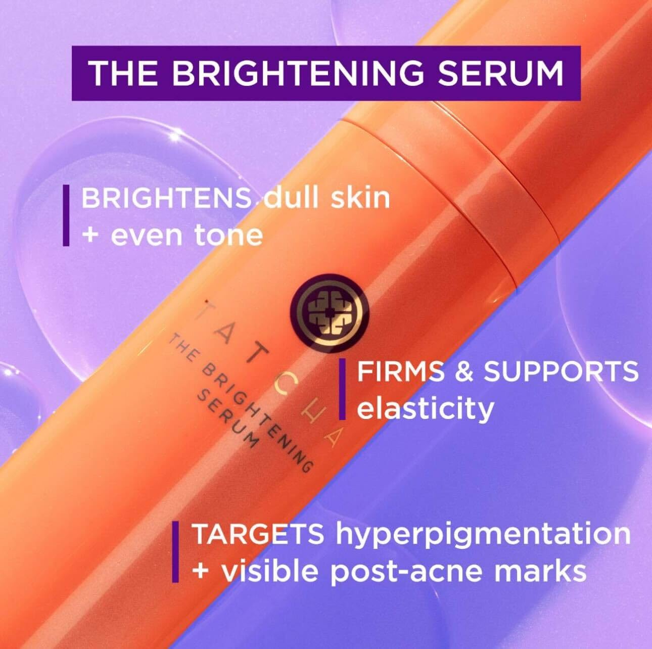 Tatcha The Brightening Serum | Vitamin C Serum for Brighter, Firmer Skin