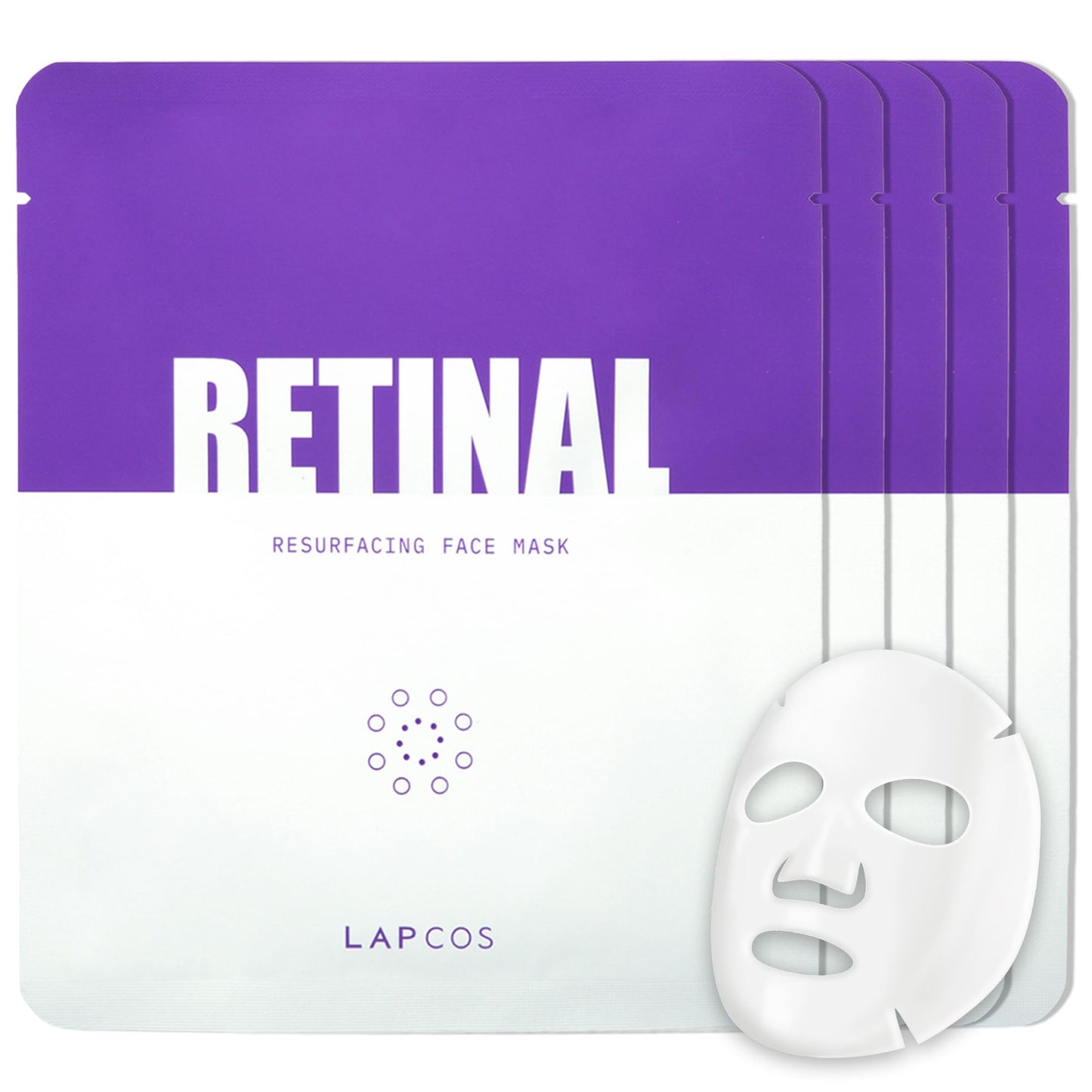 Lapcos K-Beauty Targeted Treatment Sheet Mask Collection – Retinal, Glutathione, Super Collagen & Glass Skin