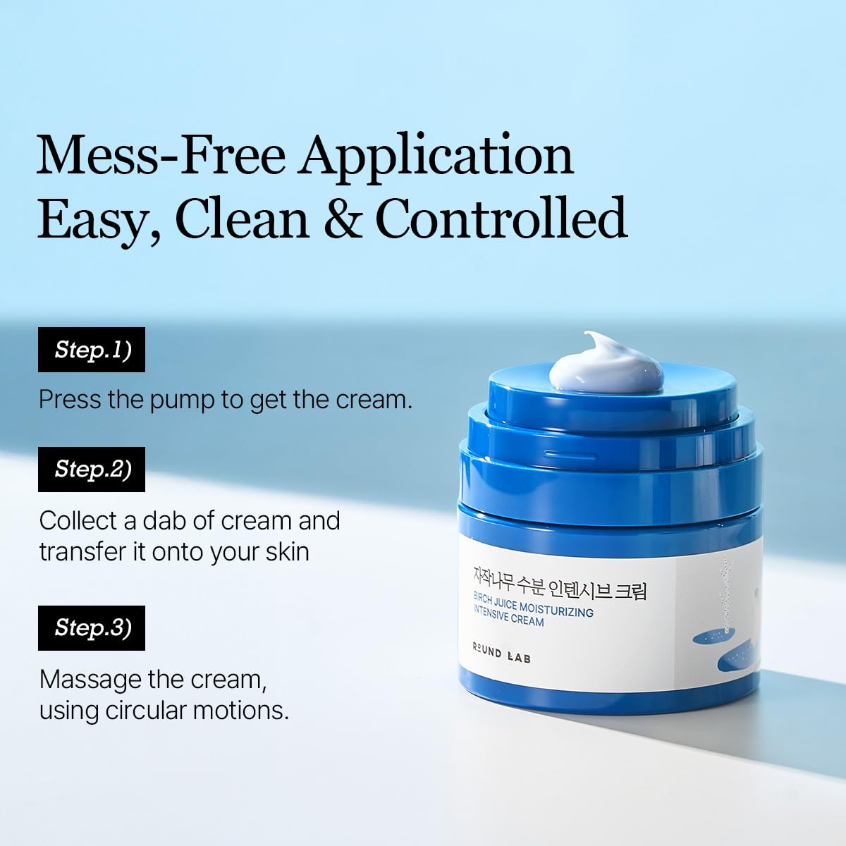 ROUND LAB Birch Juice Moisturizing Intensive Cream | Deep Hydration
