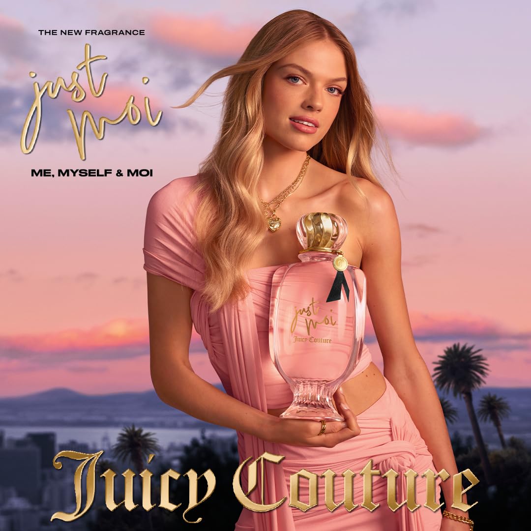 Juicy Couture Just Moi EDP | Amber Vanilla Women’s Perfume – Cacao, Magnolia & Vanilla