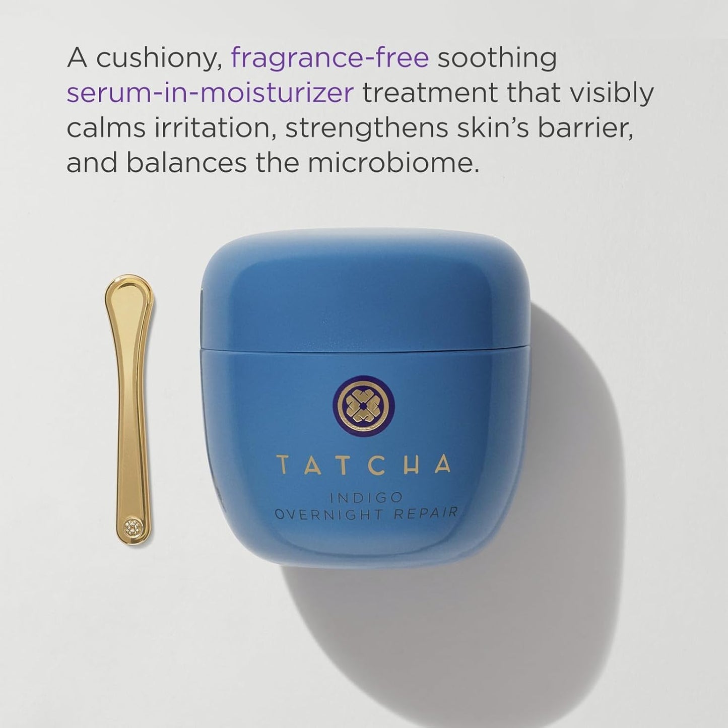 Tatcha The Indigo Ritual Set – 4-Piece Soothing Skincare Discovery Kit for Sensitive Skin