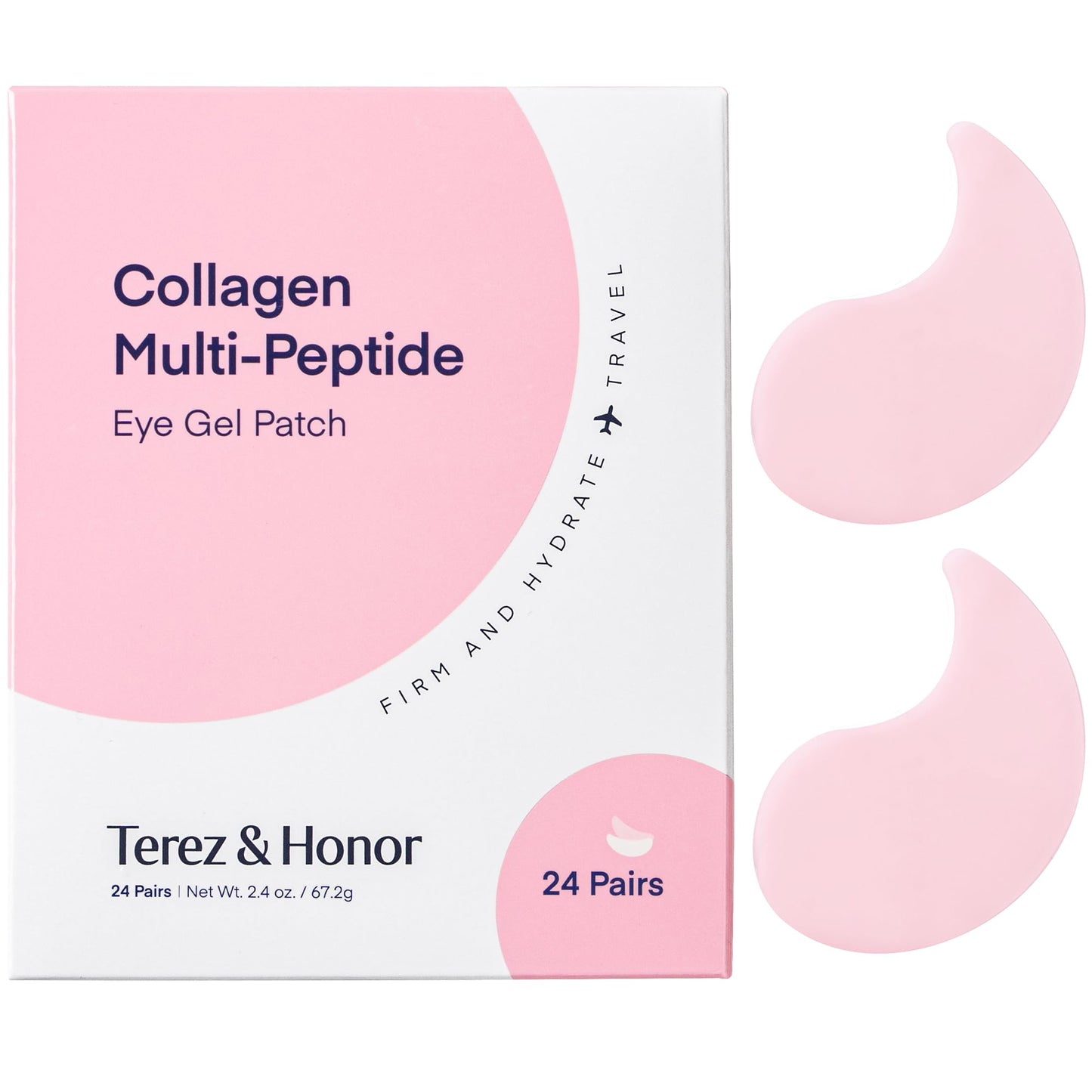 Terez & Honor Collagen Multi-Peptide Eye Gel Patches
