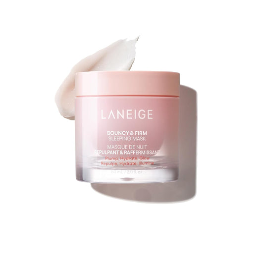 Laneige Bouncy & Firm Sleeping Mask | Overnight Plumping & Firming Mask with Peony & Collagen