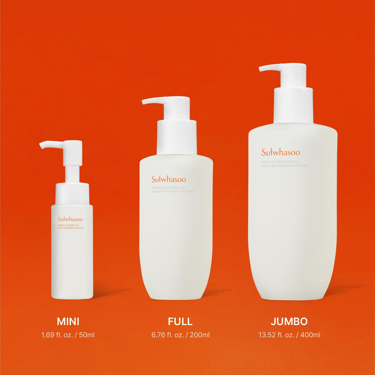 Sulwhasoo Gentle Cleansing Oil 200ml | Hydrating Korean Makeup Remover