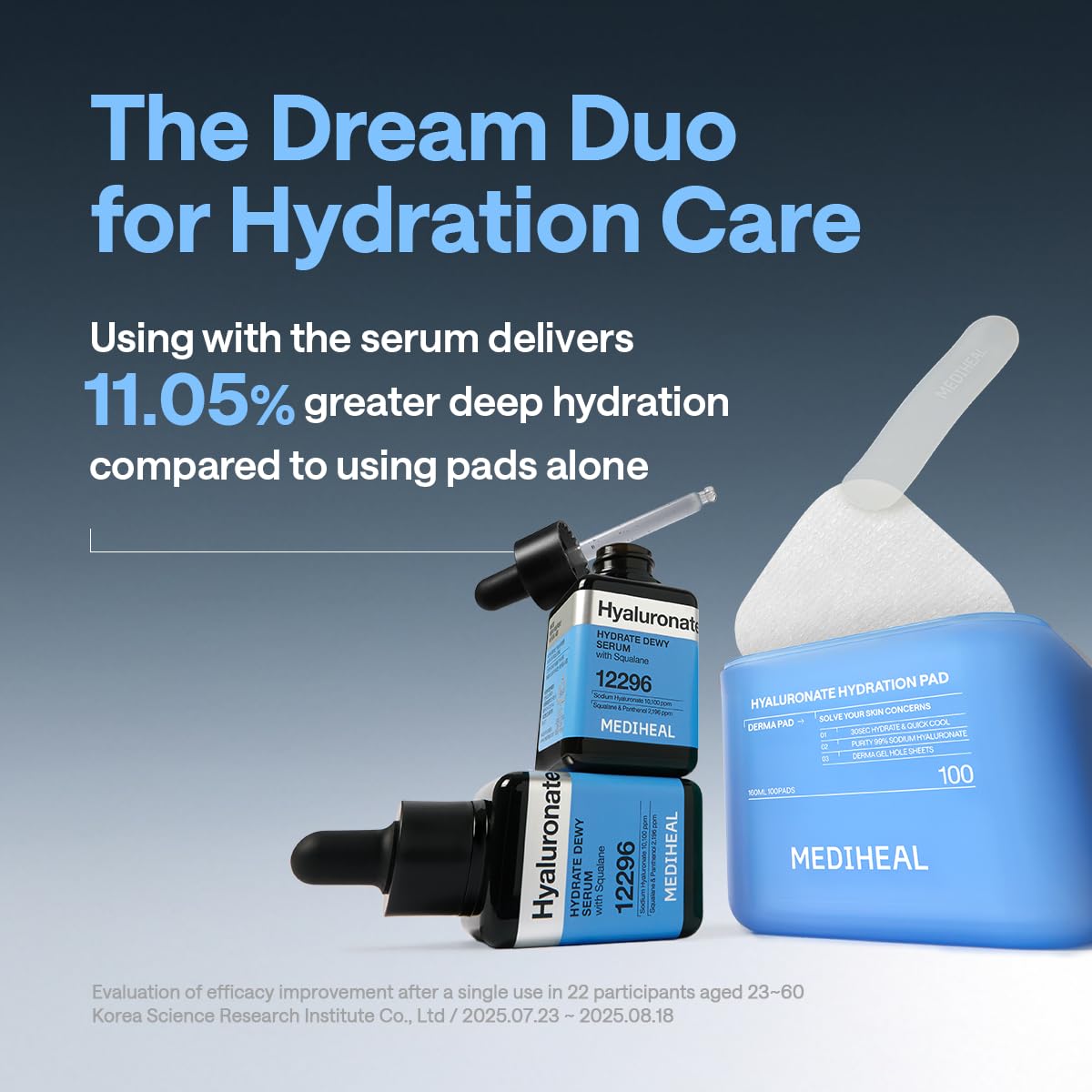 MEDIHEAL Derma Pad Collection | Daily Treatment Toner Pads for Brightening, Firming, Calming & Hydration (100 Pads)