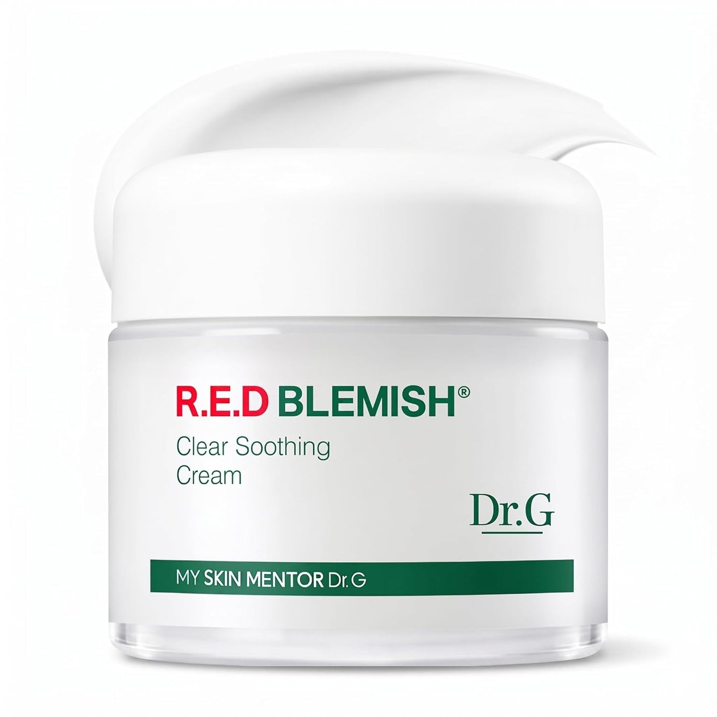 Dr. G R.E.D Blemish Clear Soothing Cream 50ml – Calming Moisturizer for Sensitive & Oily Skin
